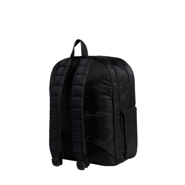 State Bags Evans Double Pocket Large Backpack Black