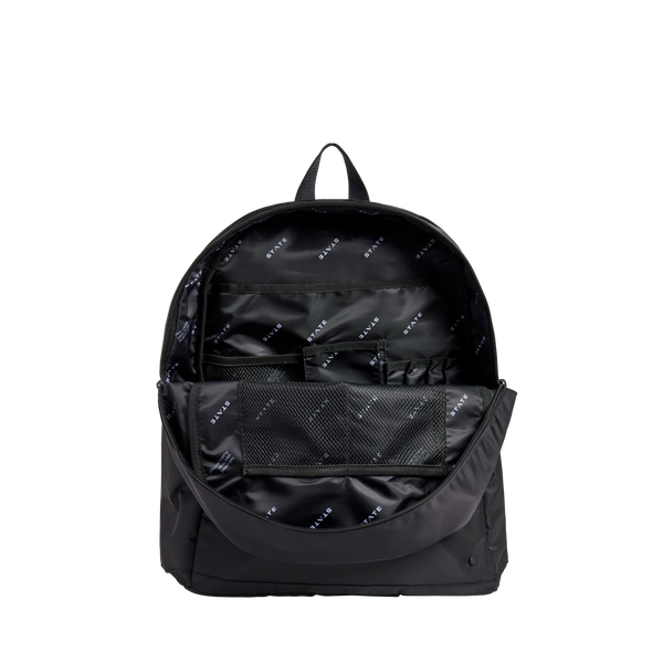 State Bags Evans Double Pocket Large Backpack Black