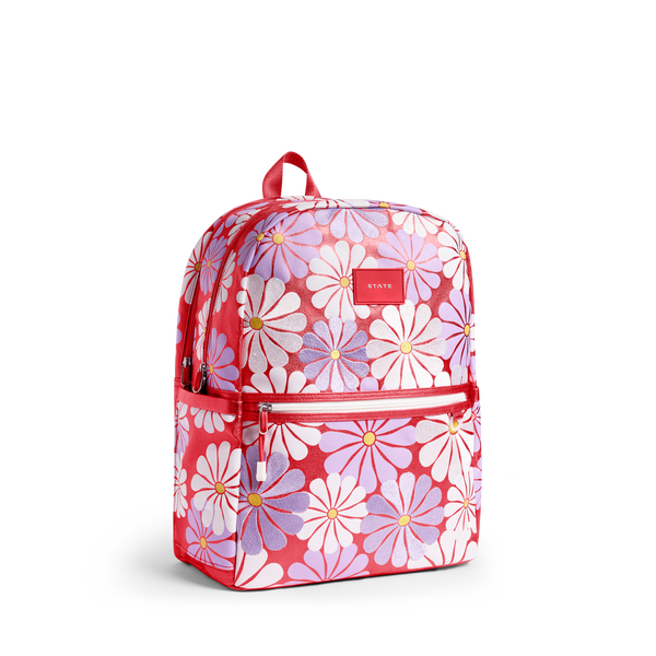 State Bags Kane Double Pocket Large Backpack Ruby Floral