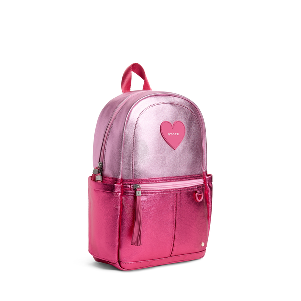 State Bags Kane Mini Backpack Pink/Hot Pink Colorblock