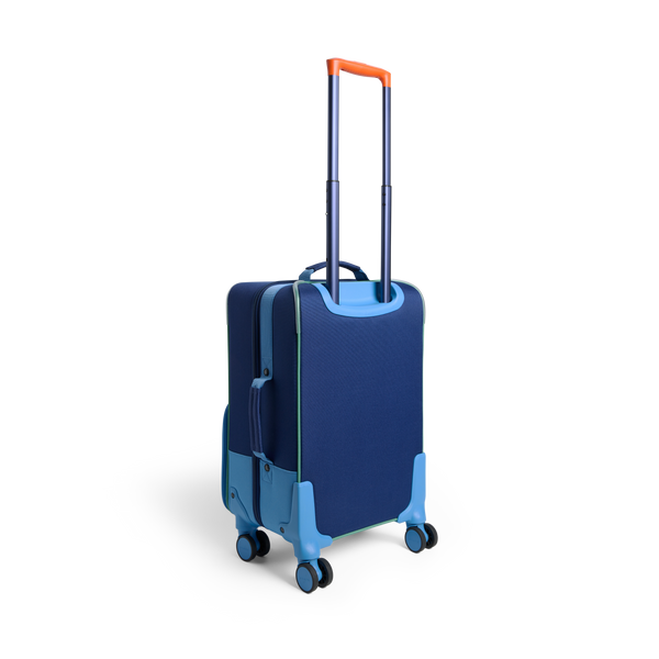 State Bags Logan Carry-On Suitcase Green/Blue/Orange