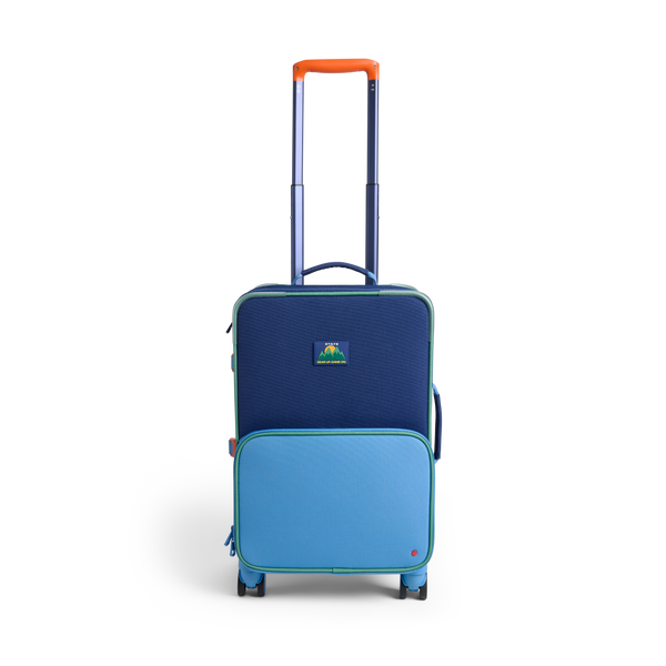 state bags Logan Carry-On Suitcase Green/Blue/Orange
