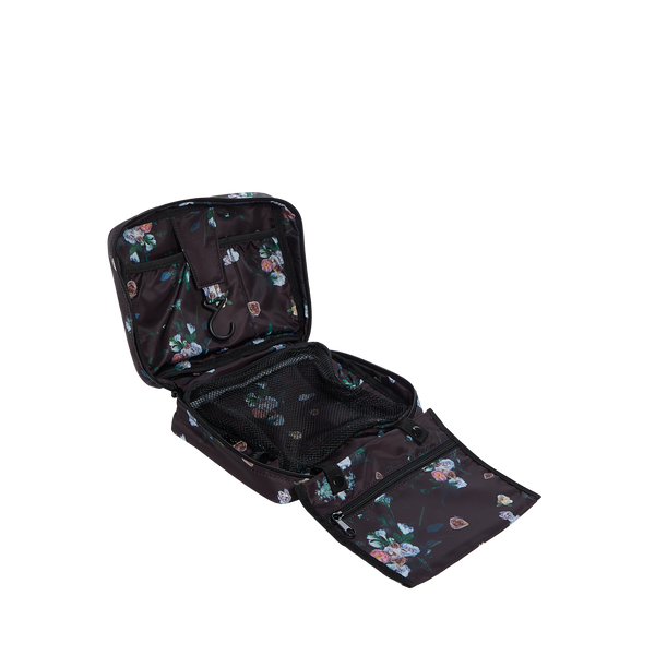 State Bags Bensen Toiletry Kit Black/Floral