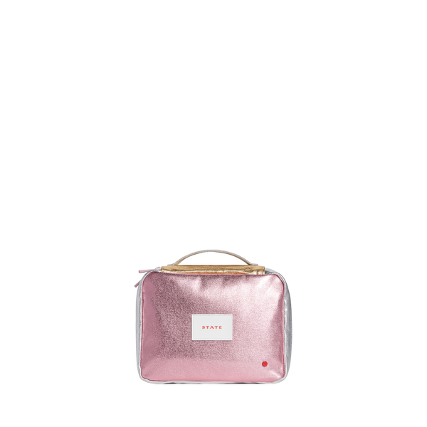 state bags Bensen Toiletry Kit Pink/Silver
