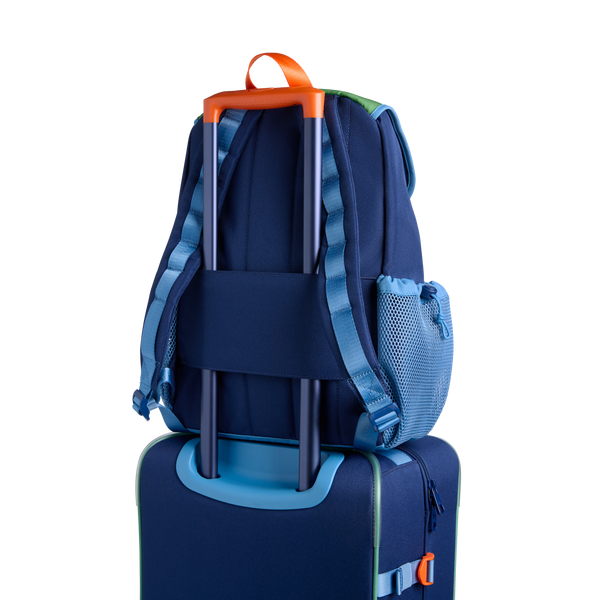 State Bags Charlie Rucksack Green/Blue/Orange