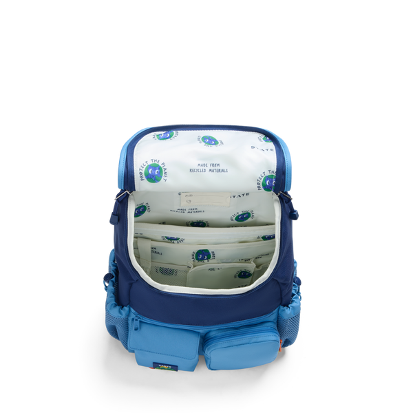 State Bags Charlie Rucksack Green/Blue/Orange