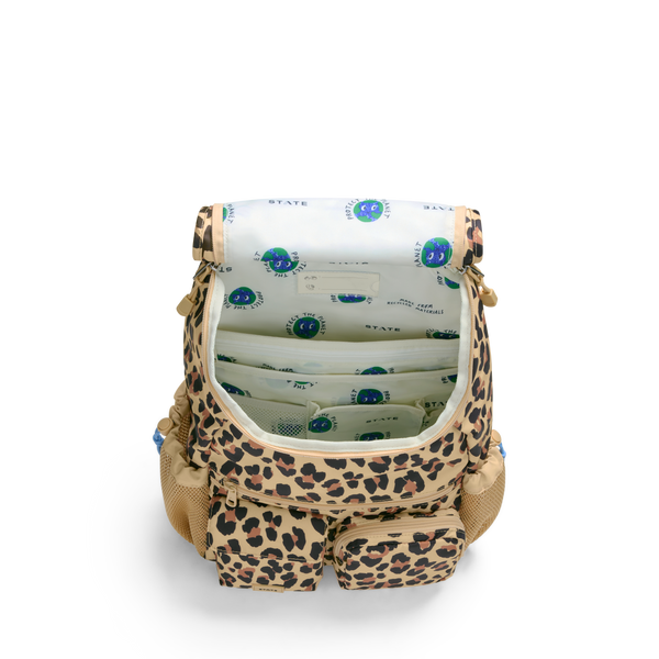 State Bags Charlie Rucksack Leopard