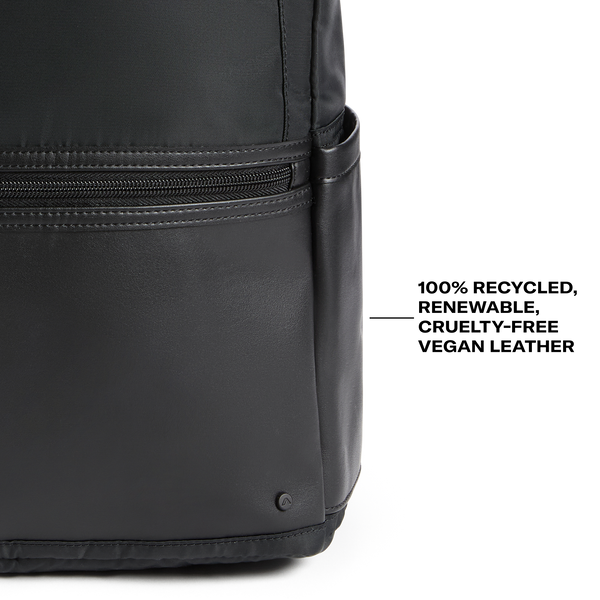 State Bags Evans Double Pocket Backpack Black