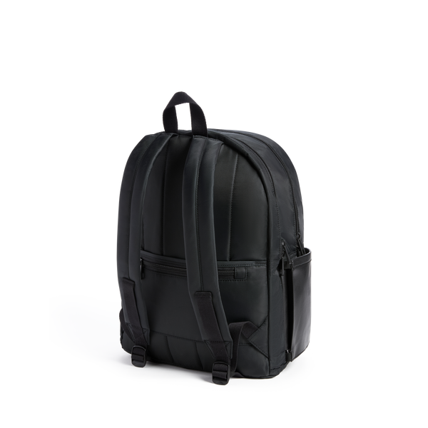 State Bags Evans Double Pocket Backpack Black