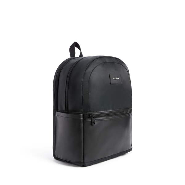 State Bags Evans Double Pocket Backpack Black