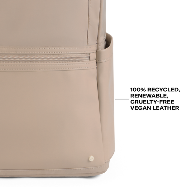 State Bags Evans Double Pocket Backpack Sand