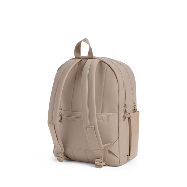 State Bags Evans Double Pocket Backpack Sand