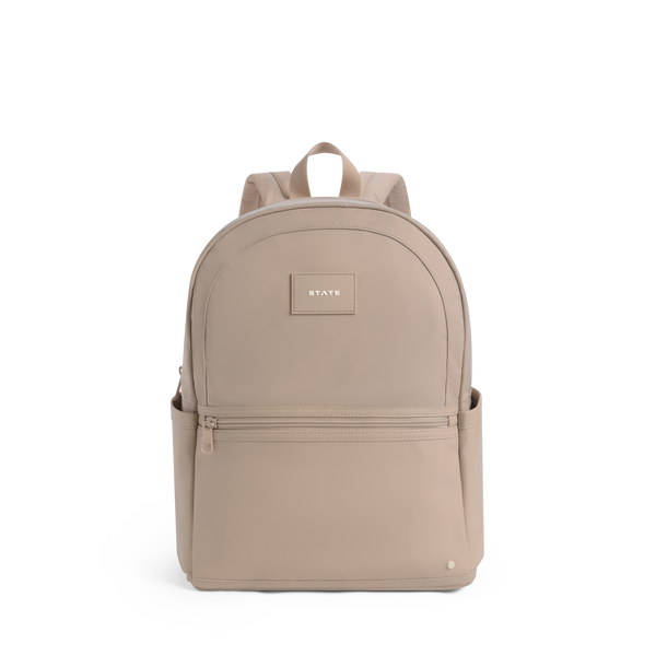 state bags Evans Double Pocket Backpack Sand