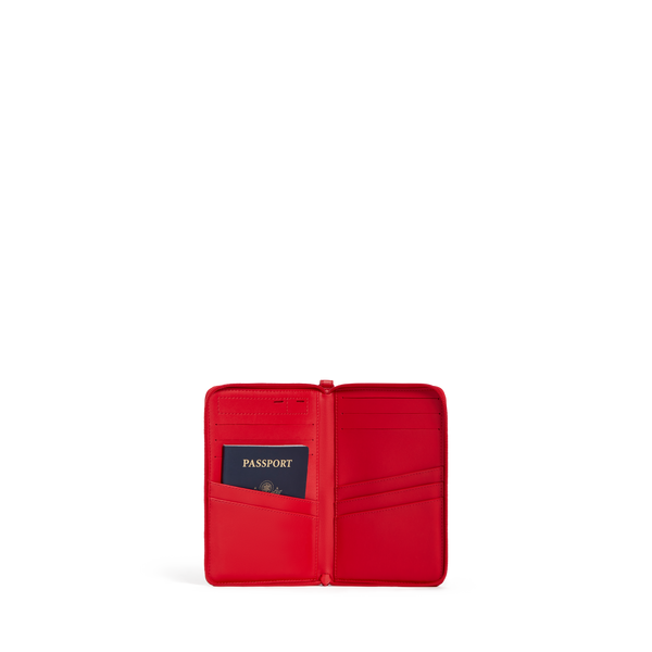 State Bags Family Passport Holder Burgundy