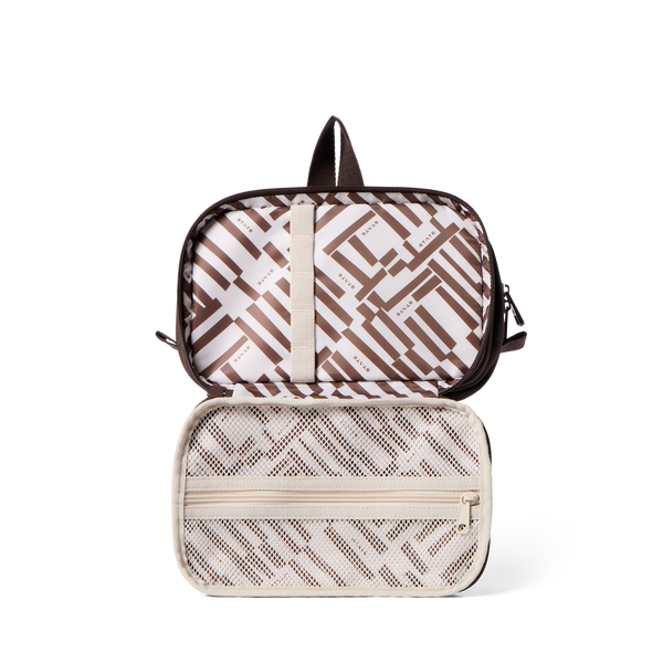 State Bags Hart Toiletry Kit Brown