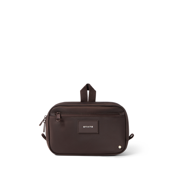 state bags Hart Toiletry Kit Brown