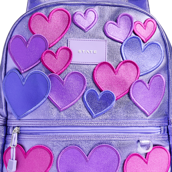 State Bags Kane Backpack 3D Hearts
