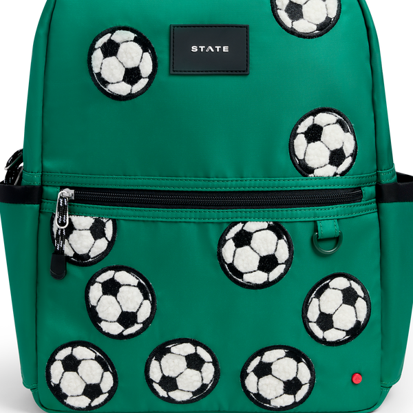 State Bags Kane Backpack Fuzzy Soccer Balls