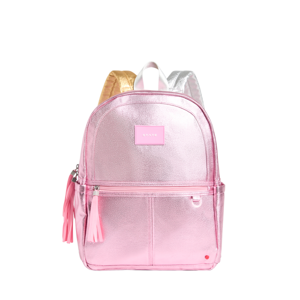 state bags Kane Backpack Pink/Silver