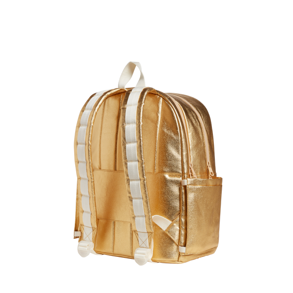 State Bags Kane Double Pocket Backpack Gold