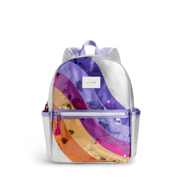 state bags Kane Double Pocket Backpack Sequin Wave