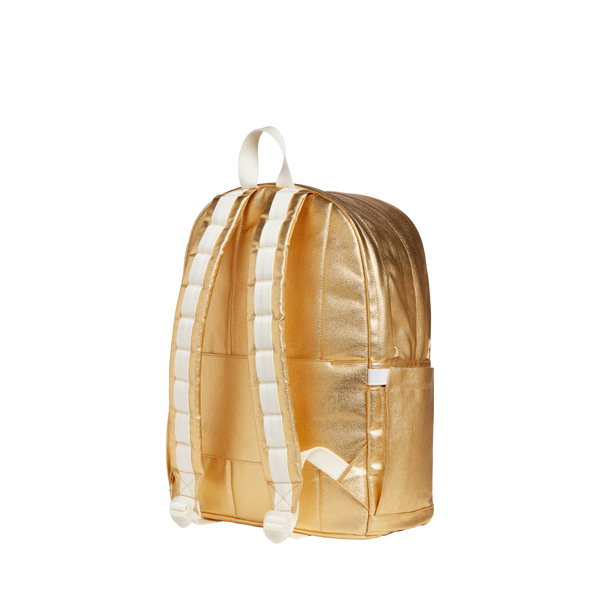 State Bags Kane Double Pocket Large Backpack Gold
