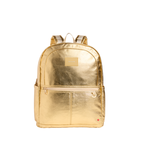 state bags Kane Double Pocket Large Backpack Gold