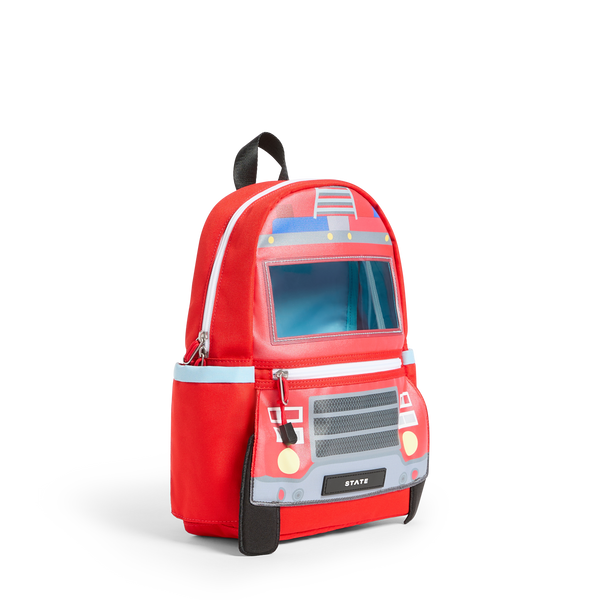 State Bags Kane Mini Backpack Firetruck