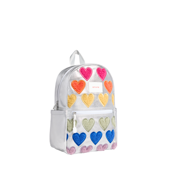 State Bags Kane Mini Backpack Fuzzy Hearts