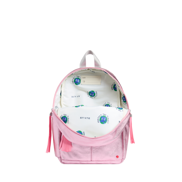 State Bags Kane Mini Backpack Fuzzy Hearts