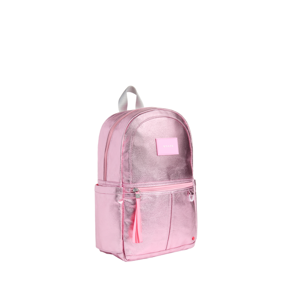 State Bags Kane Mini Backpack Pink/Silver