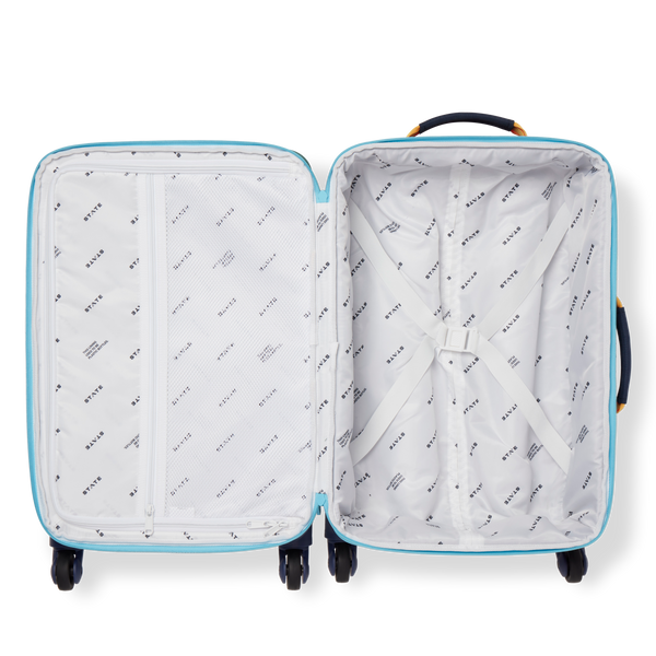 State Bags Logan Carry-On Suitcase Green/Navy