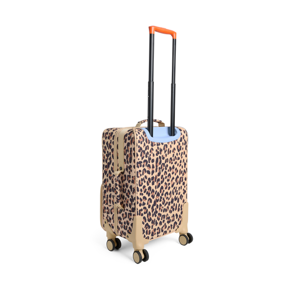 State Bags Logan Carry-On Suitcase Leopard