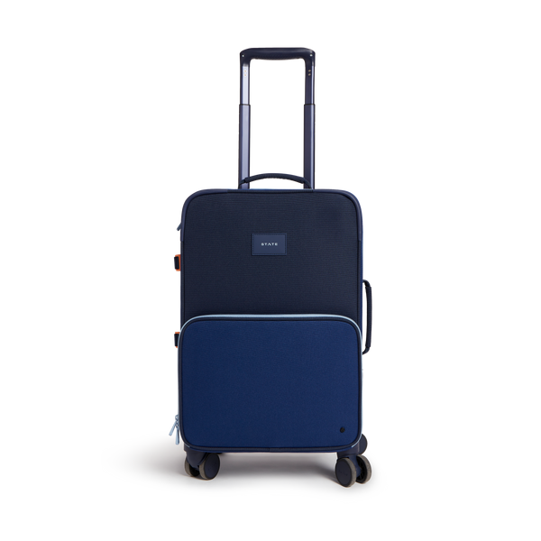 state bags Logan Carry-On Suitcase Navy