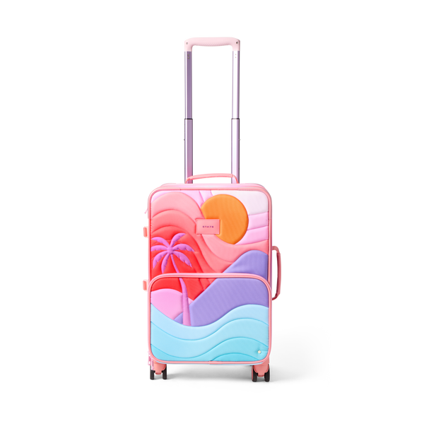 state bags Logan Carry-On Suitcase Sunset Puffer