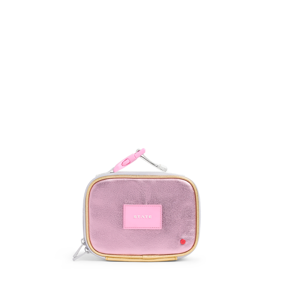state bags Mini Rodgers Snack Pack Pink/Silver