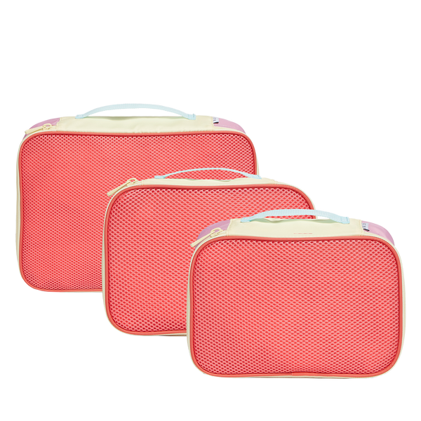 State Bags Packing Cube Set Pink