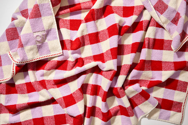 State Bags Quiet Town Towel Cherry