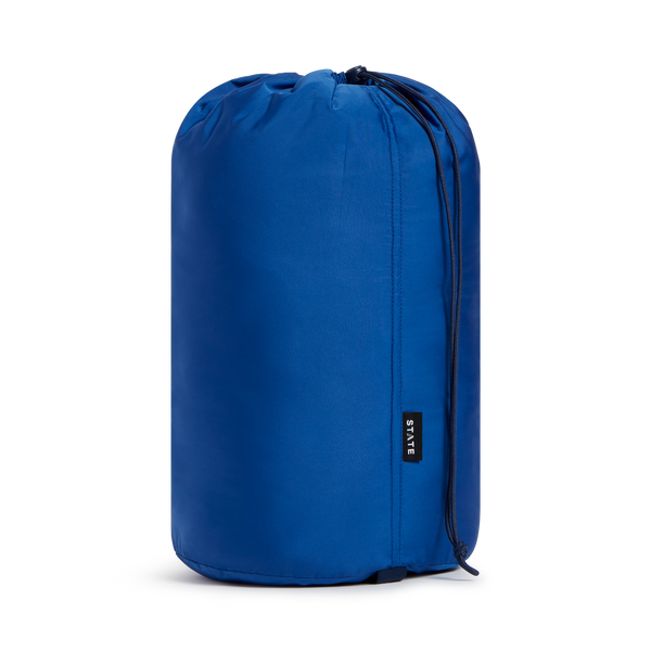 State Bags Redwood Sleeping Bag Blue Chevron