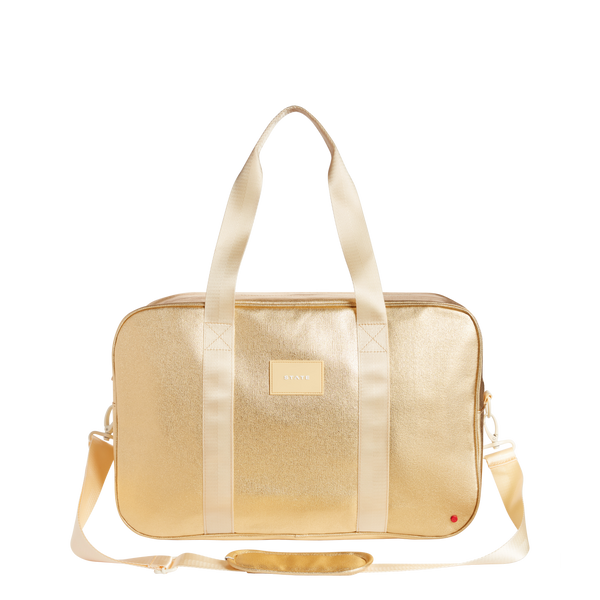 state bags Rockaway Duffle Gold
