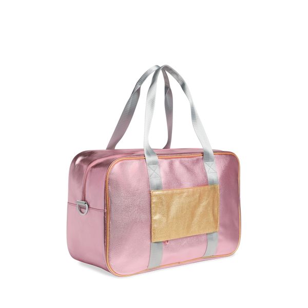 State Bags Rockaway Duffle Pink/Silver