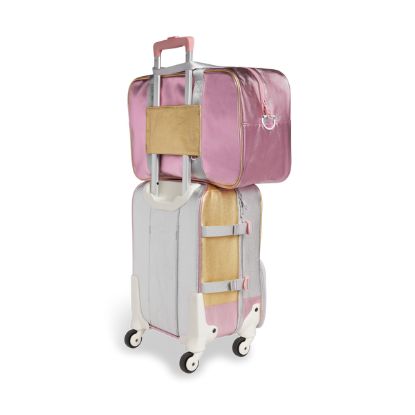 State Bags Rockaway Duffle Pink/Silver