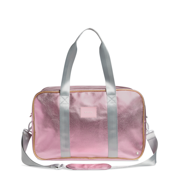 state bags Rockaway Duffle Pink/Silver