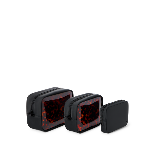 State Bags Travel Pouch Set Of Three Tortoise