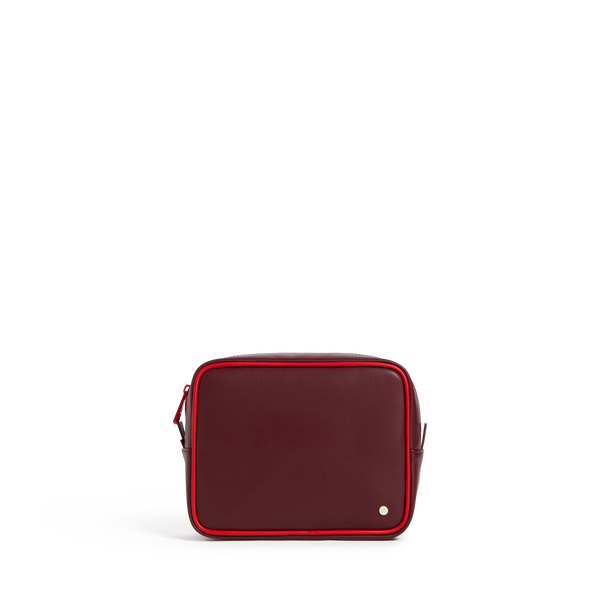 State Bags Travel Pouch Set Of Two Burgundy