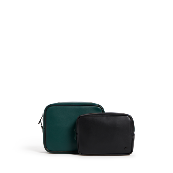 state bags Travel Pouch Set of Two Olive