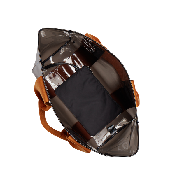 State Bags Wellington Cabana Tote Black/Caramel