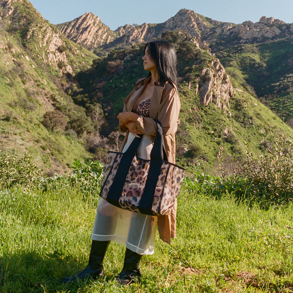 State Bags Wellington Cabana Tote Leopard