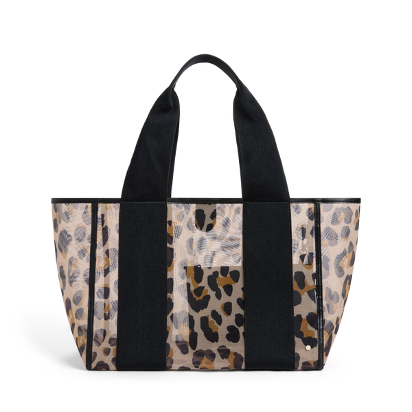 state bags Wellington Cabana Tote Leopard