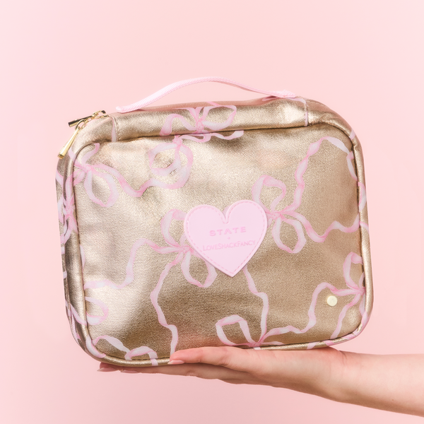State Bags STATE X LoveShackFancy Bensen Toiletry Kit Fresh Powder